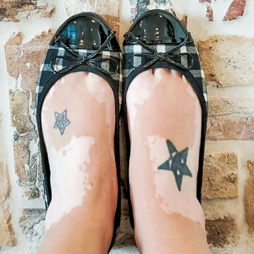 Banana Republic Black White Plaid Bow Ballet Flats